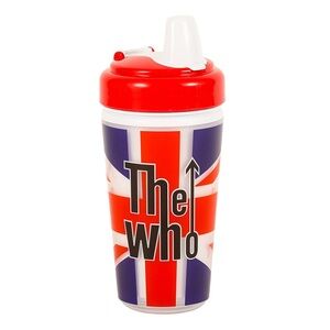 THE WHO Official Band Union Jack Toddler Baby Kids Sippy Cup Daphyl’s New!